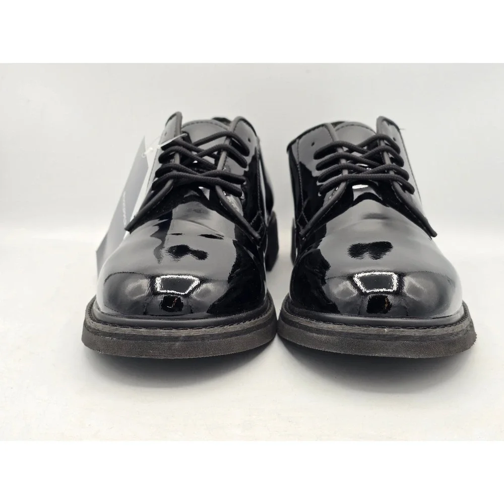 Propper Patrol Oxford Shoes Mens 11.5 Black Patent Leather Uniform F4517 -New